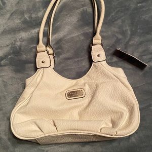 4/$20 Rossetti white leather like purse NWT